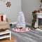 4ft. Pre-Lit White Artificial Christmas Tree, Warm White LED Lights
